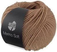 LANA GROSSA MERINO SOFT Wolle H&auml;kelwolle, 125 m (Weiches Mischgarn aus Merinowolle