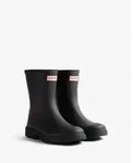 Hunter UNISEX DOWNPOUR SHORT BOOT Gummistiefel wasserdicht schwarz 43 EU