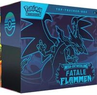 The Pok&eacute;mon Company Sammelkarte Pokemon ME Fatale Flammen - Top Trainer Box - DE
