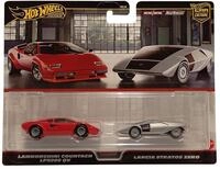 Hot Wheels Spielzeug-Auto Hot Wheels Premium Car Culture Lamborghini Countach...