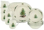 Seltmann Weiden Kombiservice Marieluise Weihnachten Fr&uuml;hst&uuml;cks-Set 18er Set