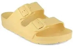 thies vegane Badesandalen Ecofoam Hausschuh gelb 40 EU