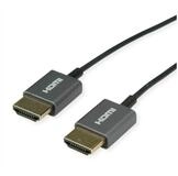 ROLINE 8K HDMI Ultra HD Kabel mit Ethernet, ST/ST Audio- & Video-Kabel, HDMI...