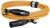 RODE Microphones Rode XLR3M-O XLR Verbindungskabel 3 m Orange Audio-Kabel, (300.00