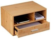 relaxdays Organizer Schreibtisch Organizer mit Schublade