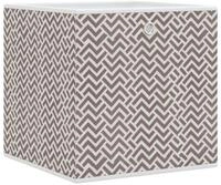 vidaXL Aufbewahrungsbox Faltboxen 10 Stk. Braun 32x32x32 cm Vlies (10 St)