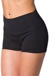 Alkato Yogashorts Alkato Damen Shorts mit Hohem Bund Hotpants Radlerhose Long...