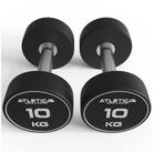 ATLETICA Kurzhantel Polyurethan Rundhanteln Paar, 2,5 kg - 40 kg, Extrem robust