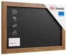 ALLboards Tafel ALLboards Kreidetafel Holzrahmen Schreibtafel Wandtafel
