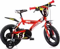 Dino Bikes Kinderfahrrad 16" Pro Cross Kinderfahrrad Jugen Freilauf Alter 4&ndash;7 Jahre