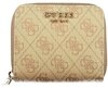 GUESS JEANS Geldb&ouml;rse, Beige Damen Geldb&ouml;rse mit Rei&szlig;verschluss und F&auml;chern...