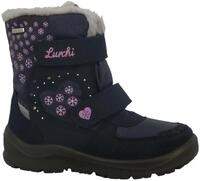 Lurchi Kimiko SYMPATEX, Blinkschuh Winterboots Boots mit Schneeflocken Print,