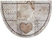 ASTRA Fu&szlig;matte Pure&Soft 017, halbrund, H&ouml;he: 7 mm, Sauberlaufmatte, weiche
