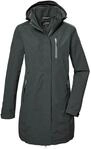 Parka KILLTEC "KOS 30 WMN PRK", Damen, Gr. 38, gr&uuml;n (dunkelgr&uuml;n), Obermaterial: