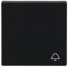 Busch-Jaeger Busch-Jaeger Wippe mit Aufdruck schwarz matt 2520 KI-885 Wandtaster