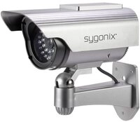 Sygonix &Uuml;berwachungskamera Attrappe Kamera-Attrappe mit Solarmodul SY-3420674...