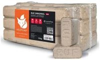 HEIZFUXX Holzbriketts RUF Original Red, 20 kg, (Paket, 2-St)