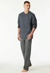 Schiesser Pyjama Comfort Essentials (2 tlg., 0) mit V-Ausschnitt und...