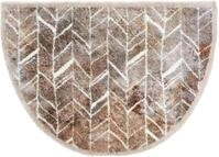 ASTRA Fu&szlig;matte Pure&Soft 018, halbrund, H&ouml;he: 7 mm, Sauberlaufmatte, weiche