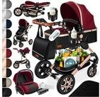 KESSER Kombi-Kinderwagen, 4in1 Loops Kinderwagen Komplettset auch als Buggy, Kinder