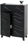 MCW Kommode MCW-N86, Oberfl&auml;che im 3D-Wellen-Design