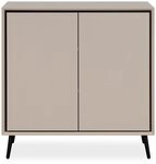Finori Kommode, sand / schwarz B x H x T ca. 90 x 90 x 38 cm