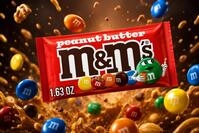M&M's Schokolade M&M&rsquo;s Peanut Butter Schokolinsen mit Erdnussbutter 46,2 g