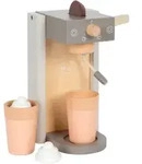 Small Foot Kinder-Kaffeemaschine Kaffeemaschinen-Set, grau tasty grau