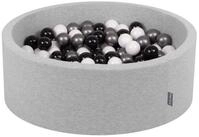 KiddyMoon B&auml;llebad OK30D, (B&auml;llepool mit bunten B&auml;llen, 200-tlg., B&auml;llepool f&uuml;r