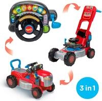 Vtech&reg; Lernspielzeug Babys 3-in-1 Traktor & Rasenm&auml;her