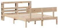 vidaXL Bett Massivholzbett ohne Matratze 140x200 cm Kiefernholz