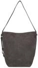 Abro Beuteltasche Cosmo Suede - Beuteltasche 39 cm (grey)