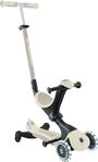 Globber Tretroller GO-UP DELUXE LIGHTS ECO 360, mit Leuchtrollen, Aufsitzrad mit