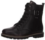 Remonte Winterboots, Blockabsatz, Schn&uuml;rboots, Outdoorschuh mit Zierschnalle schwarz