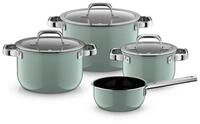 WMF Topf-Set Fusiontec Mineral Pro, Topf-Set, 4-teilig, Eucalyptus Haze, Fusiontec