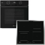 BAUKNECHT Backofen-Set BAKO 800 Pyro Steam, mit 1-fach-Teleskopauszug, FlexiClean -