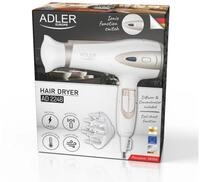 Adler Haartrockner Adler AD 2248wc Haartrockner 2400W wei&szlig;/champagner