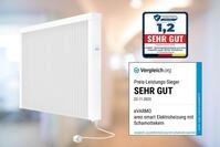 eVARMO Elektro-Heizk&ouml;rper Fl&auml;chenspeicherheizung areo smart, intelligente