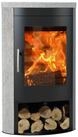 Panadero Kaminofen Oviedo Speckstein, 8,7 kW, Zeitbrand