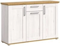 xonox.home Kommode Verona, Sibiu L&auml;rche Nachbildung Melamin Modern 133x88x37 cm