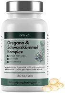 Oregano- Schwarzk&uuml;mmel&ouml;l Komplex, 180 vegane Kapseln Kapseln, 180 St., 198 g
