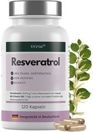 Resveratrol Kapseln, 500mg pro Kapsel, vegan Kapseln, 79 g