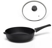 Hoffmann Germany Bratpfanne STONIQ PFAS-frei &Oslash; 24 cm hoher Rand mit Deckel &ndash; Made