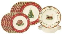 Seltmann Weiden Tafelservice Marieluise Weihnachtsnostalgie Teller-Set 18-tlg.