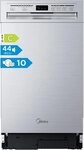 Midea Unterbaugeschirrsp&uuml;ler MDWEU1036WSS, 8,5 l, 10 Ma&szlig;gedecke