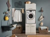 Laundreezy Mehrzweckschrank-Set LAUNDREEZY LDSK1, Breite 67,5 cm, Softclose,