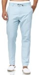 Indicode Leinenhose Herren Veneto Sommerhose Leinen Herrenhose leichte Sommerhose mit