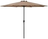 casa.pro Sonnenschirm, &raquo;Budapest&laquo; Kurbelschirm Marktschirm 230x300cm Beige