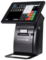 OLYMPIA OFFICE Registrierkasse T210, Kassensystem f&uuml;r Restaurant und Gastronomie,