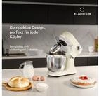 Klarstein K&uuml;chenmaschine mit Kochfunktion, 1500 W, 5 l Sch&uuml;ssel, Kompakt...